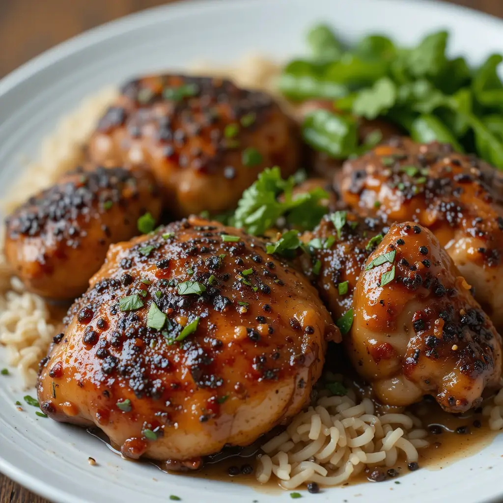 Black Pepper Chicken